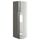 Высокий шкаф для холодильника, 2 дверцы МЕТОД, белый, Рингульт серый