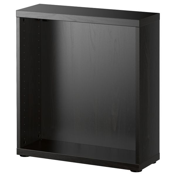 Каркас, черно-коричневый 60x20x64 см IKEA BESTÅ БЕСТО 502.993.33 - схема-чертеж с размерами
