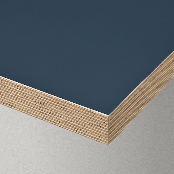 Столешница, черно-синий синий 120x60 см IKEA ЛИННМОН 203.554.91 - схема-чертеж с размерами