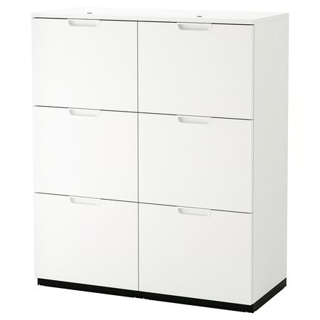 GALANT Комбинация д/хранен с внутр оснащен - белый 102x120 см
