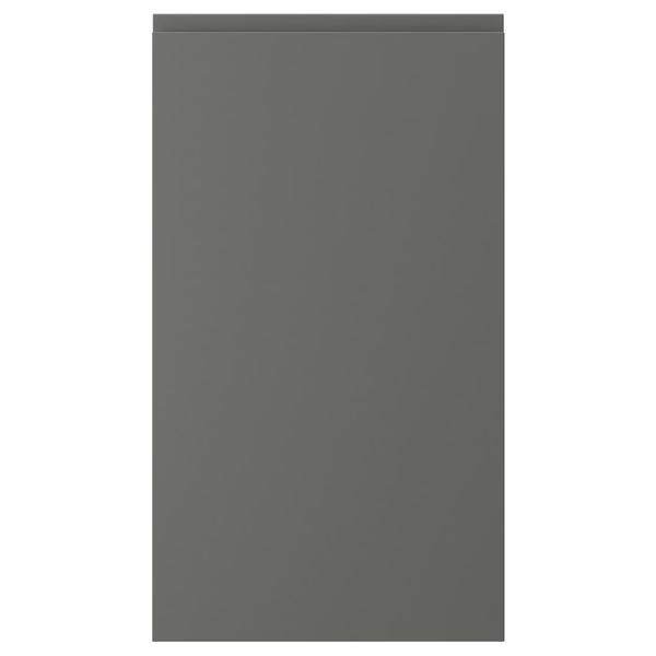 VOXTORP Фронт панель для посудом машины - темно-серый 45x80 см - фото 1