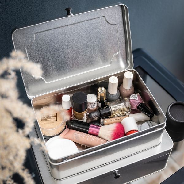 Контейнер с крышкой, 2 шт., металлический IKEA ANILINARE АНИЛИНАРЕ 704.682.78 - схема-чертеж с размерами