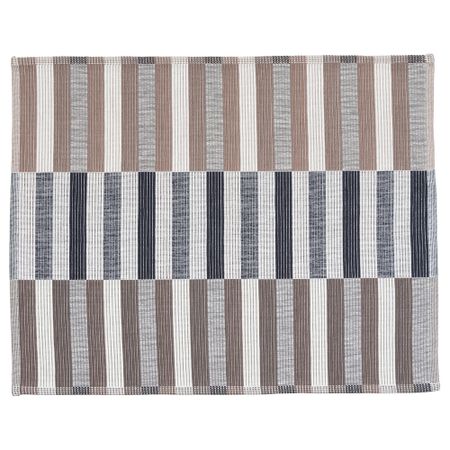 Салфетка под приборы МИТТБИТ, черный бежевый, белый (45x35 см)