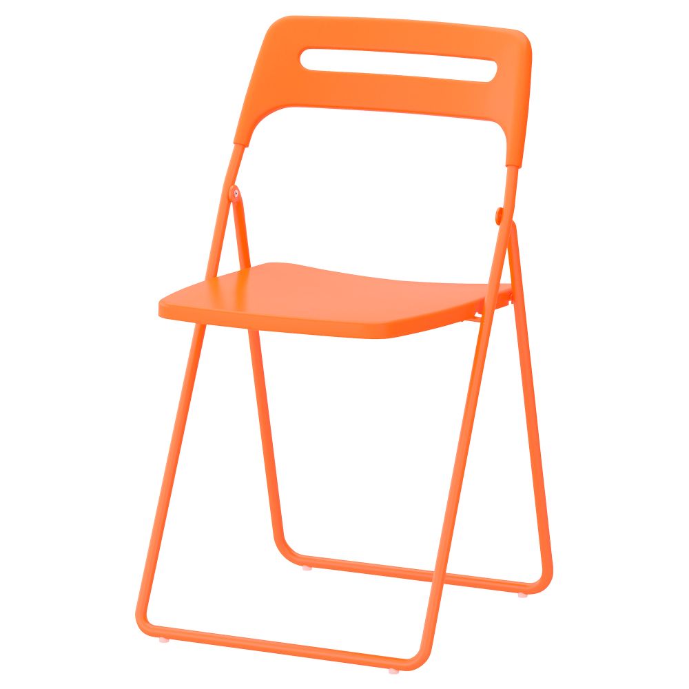 Стул складной НИССЕ, оранжевый - фото 1
