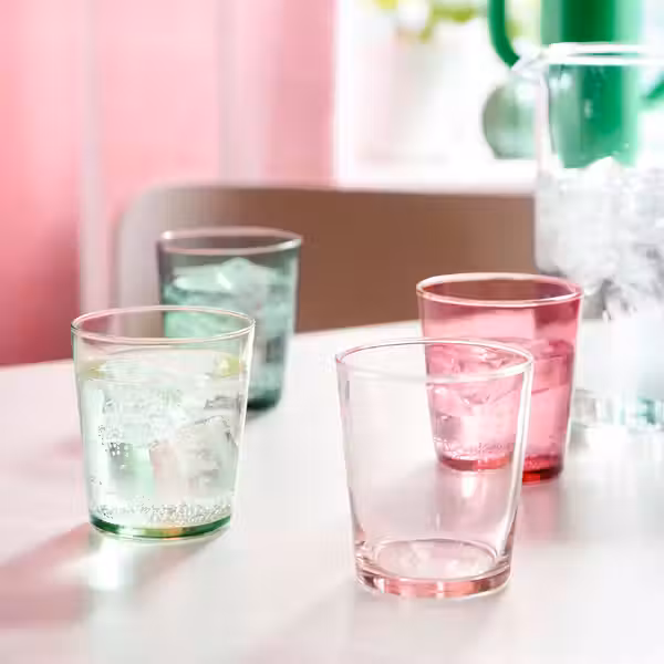 PAPPERSBJÖRK ПАППЕРСБЬЁРК Стакан - разные цвета 30 сл - схема-чертеж с размерами