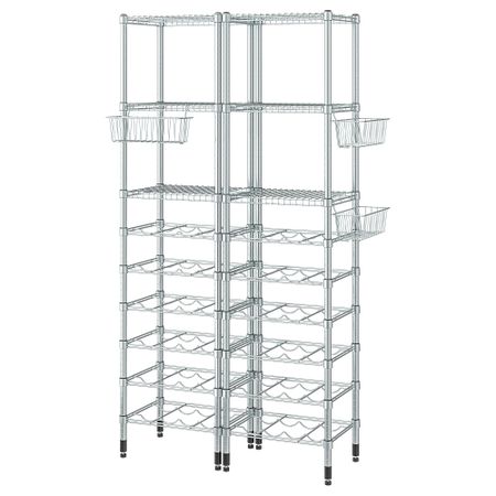 2 секции полок, 107x36x181 см IKEA OMAR ОМАР 592.794.82