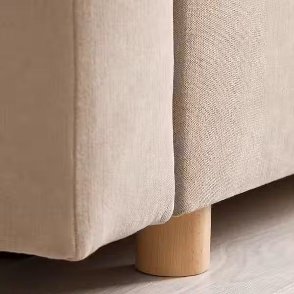 DÅNHULT ДОНХУЛЬТ 3-местный диван-кровать - Silkeryd темный серо-бежевый - фото 6