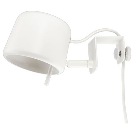 Лампа с зажимом ВАРВ, белый