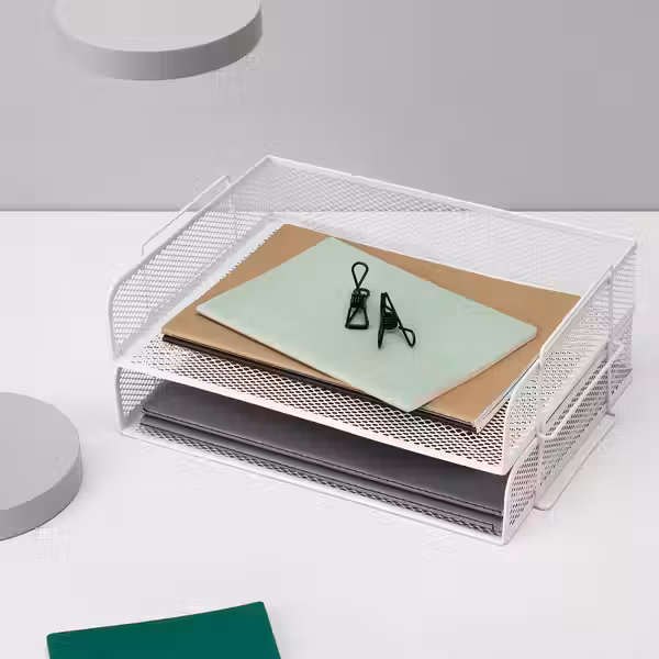 DRÖNJÖNS Лоток для корреспонденции - белый - фото 5