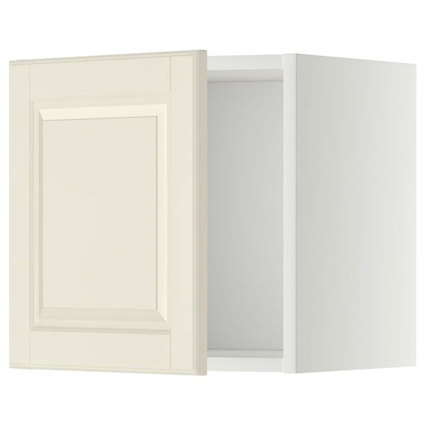 Навесной шкаф, белый/Будбин белый с оттенком 40x40 см IKEA METOD МЕТОД 694.449.81 - фото 1