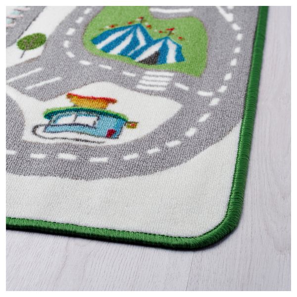 Ковер, короткий ворс ЛЕКПЛАТС, разноцветный (133x140 см) - фото 3