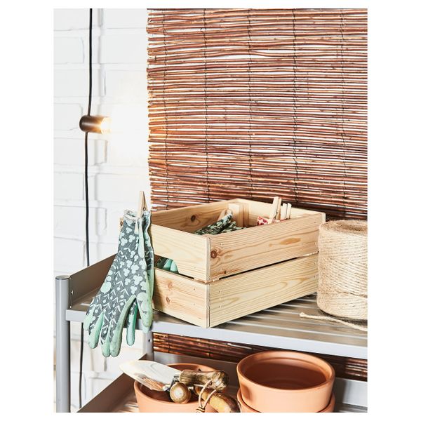 Ящик, сосна 46x31x25 см IKEA KNAGGLIG КНАГГЛИГ 003.152.22 - фото 10
