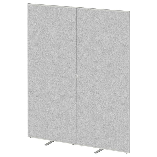 Ширма, серый, 160x195 см IKEA SIDORNA 193.859.98 - фото 2