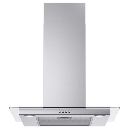 Колпак вытяжного шкафа стенного крепления ВИНДИГ, нержав сталь, стекло (60 см)