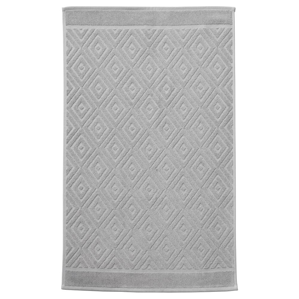 Коврик для ванной ФЭЛАРЕН, классический серый (50x80 см) - фото 1