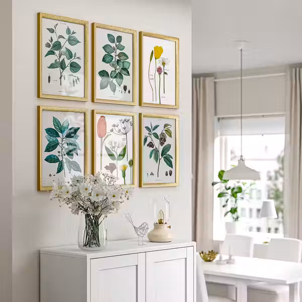 SILVERHÖJDEN Рама - золотой 30x40 см - фото 4