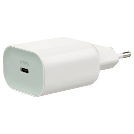 Зарядное устройство 1 USB-порт,30Вт, быстрая зарядка IKEA SJÖSS 005.800.37