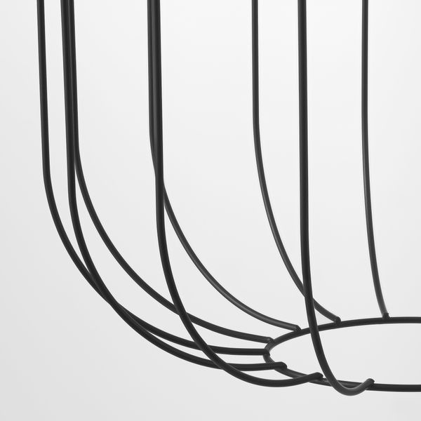 Абажур для подвесного светильника, черный, 37 см IKEA SNESLAND 405.311.01 - фото 5