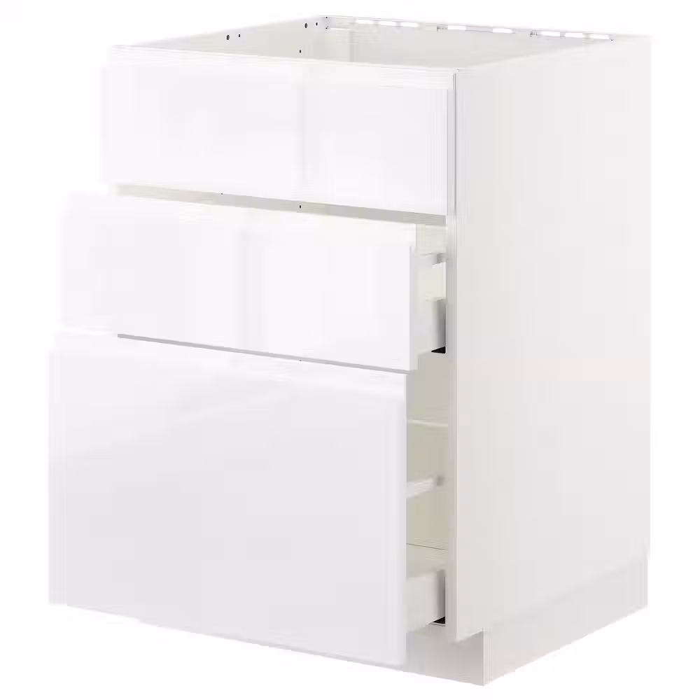 METOD / MAXIMERA Напольн шк п-мойку+3фрнт пнл/2ящ - фото 1