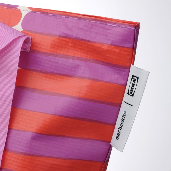 Сумка, 22x22x15 см/7 л, розовый IKEA BASTUA 905.426.68 - фото 3