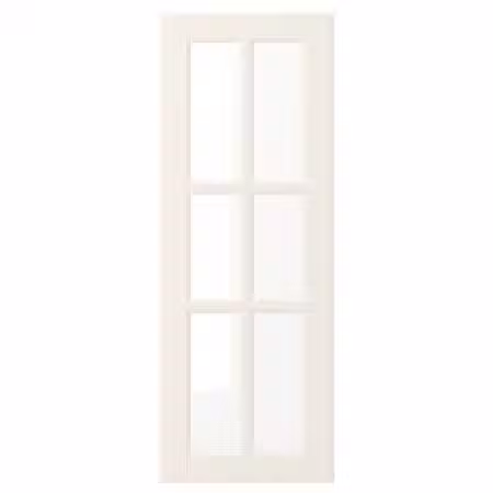 BODBYN Стеклянная дверь - белый с оттенком 30x80 см
