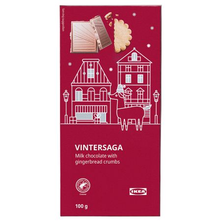 Молочный шоколад IKEA VINTERSAGA 605.954.65