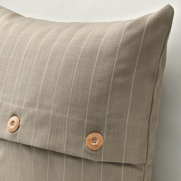 Чехол на подушку, для дома, улицы/бежевый 50x50 см IKEA FESTHOLMEN ФЕСТХОЛЬМЕН 804.112.53 - схема-чертеж с размерами