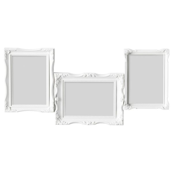 Рама для 3 фотографий, белый IKEA ВЭСБИ 803.854.14 - фото 2
