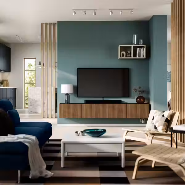 BESTÅ Тумба под ТВ, с дверцами - фото 2