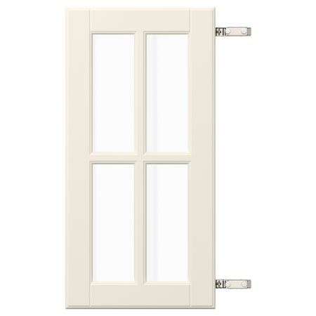 Дверца с петлями, 30x60 см, белый с оттенком IKEA BODBYN БУДБИН 294.689.74