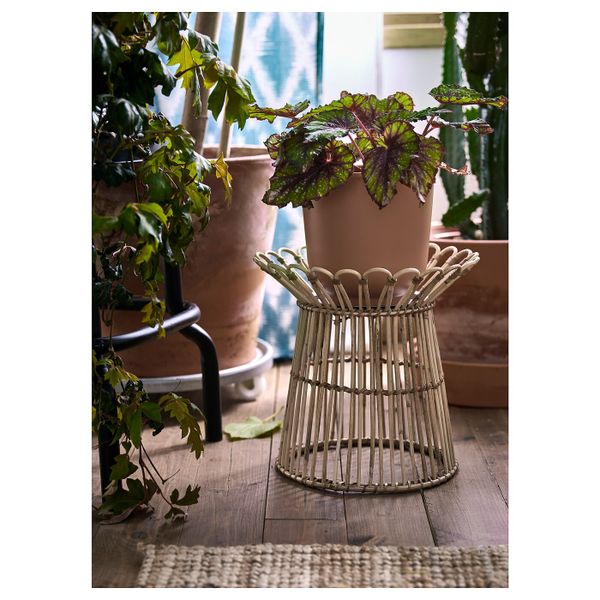 Пьедестал для цветов, ротанг 29 см IKEA KANELSTÅNG КАНЕЛЬСТОНГ 403.874.05 - фото 8