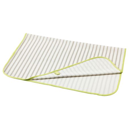 Пеленальная подстилка ТУТИГ, серый, белый (90x70 см)