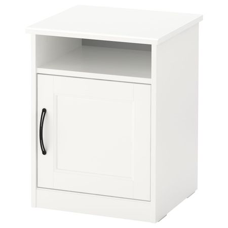 Тумба прикроватная, белый 42x40 см IKEA SONGESAND СОНГЕСАНД 403.674.45