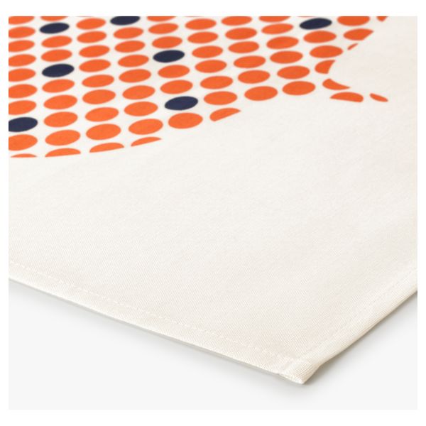 Полотенце кухонное ГУДЛЁК, белый, овощи (70x50 см) - фото 2