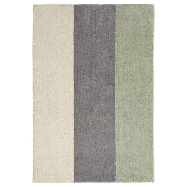 Коврик для ванной, серый 60x90 см IKEA BARVALLA БАРВАЛЛА 405.156.29 - фото 1