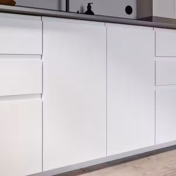 VOXTORP Дверь - матовый белый 40x80 см - схема-чертеж с размерами