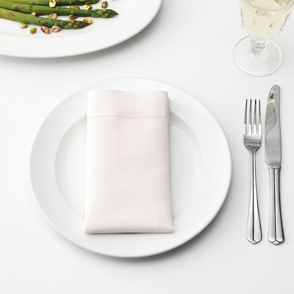 Салфетка, кружево белый, 40x40 см IKEA ГУЛЬМАЙ 604.346.08 - схема-чертеж с размерами