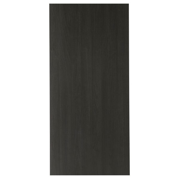 Дверь ЛАППВИКЕН, черно-коричневый (60x128 см) - схема-чертеж с размерами