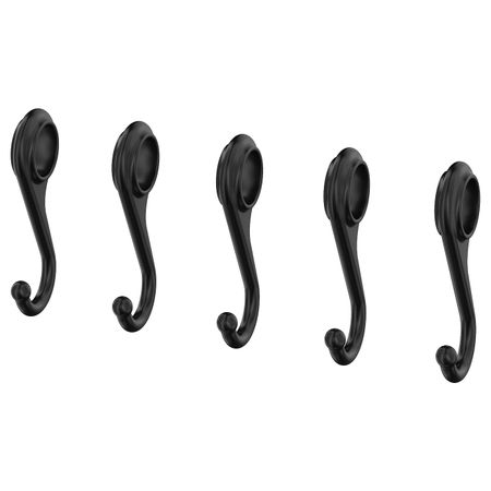 Крючок, черный 7 см IKEA FINTORP ФИНТОРП 903.813.40