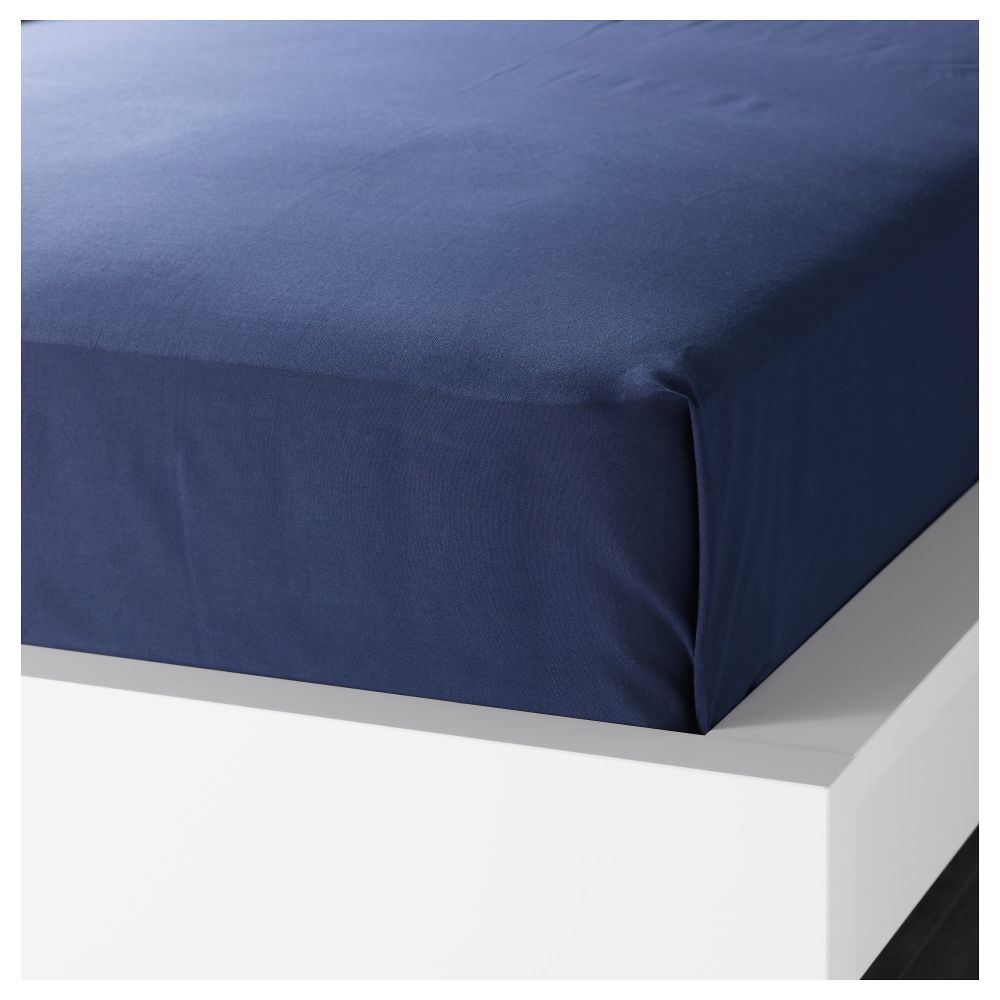 Простыня ДВАЛА, темно-синий - фото 1