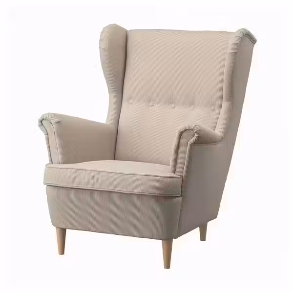 STRANDMON Кресло с подголовником - Kelinge бежевый - фото 1