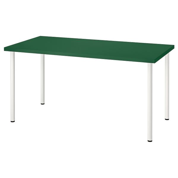 Столешница, зеленый 150x75 см IKEA LINNMON ЛИННМОН 404.736.34 - схема-чертеж с размерами