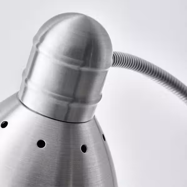 LERSTA Светильник напольн/для чтения - алюминий под хром - схема-чертеж с размерами