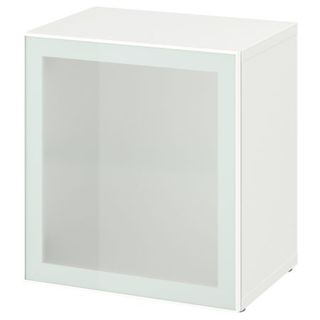 Стеллаж со стеклянная дверью IKEA BESTÅ БЕСТО 994.891.24