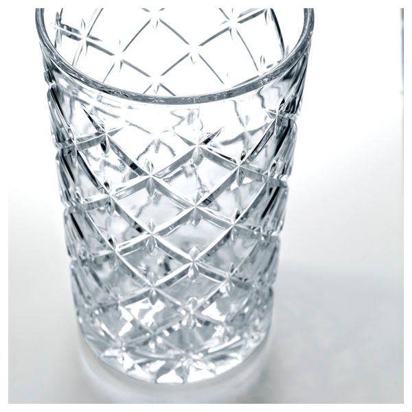 Стакан ФЛИМРА, прозрачное стекло, с рисунком (42 сл) - фото 3