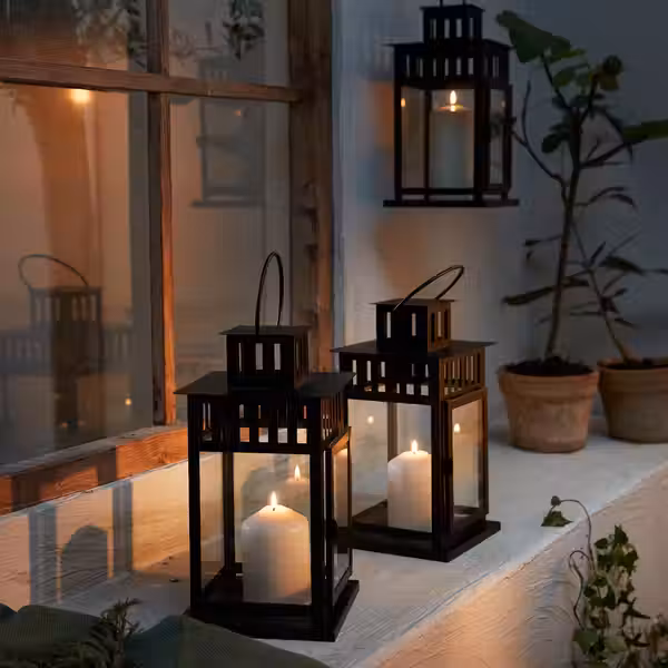 FENOMEN Неароматическая формовая свеча - естественный 14 см 45 ч - схема-чертеж с размерами