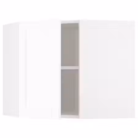 METOD Угловой навесной шкаф с полками