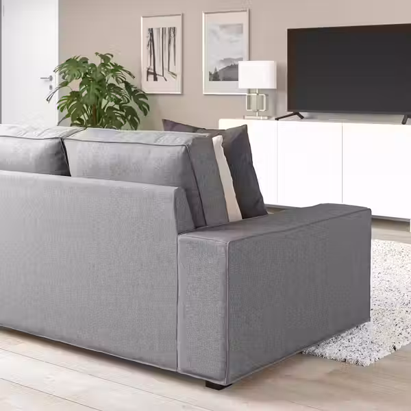 KIVIK 2-местный диван - Tibbleby бежевый/серый - фото 5