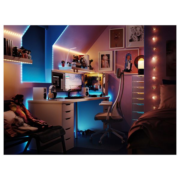 Стол, белый 200x60 см IKEA LINNMON ЛИННМОН / ALEX АЛЕКС 292.791.67 - фото 2