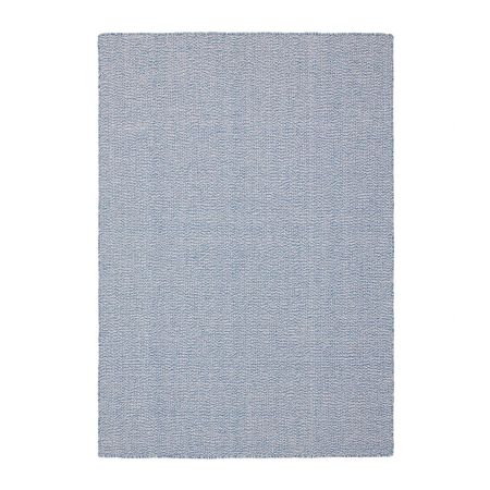Ковер безворсовый, ручная работа синий 133x195 см IKEA LOVRUP ЛОВРУП 904.385.44